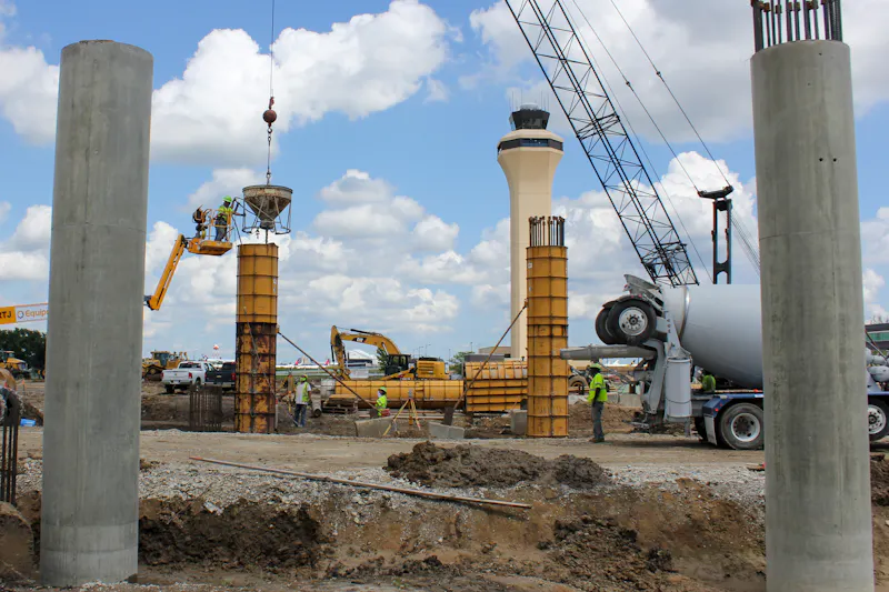 Final Elevated Roadway Columns