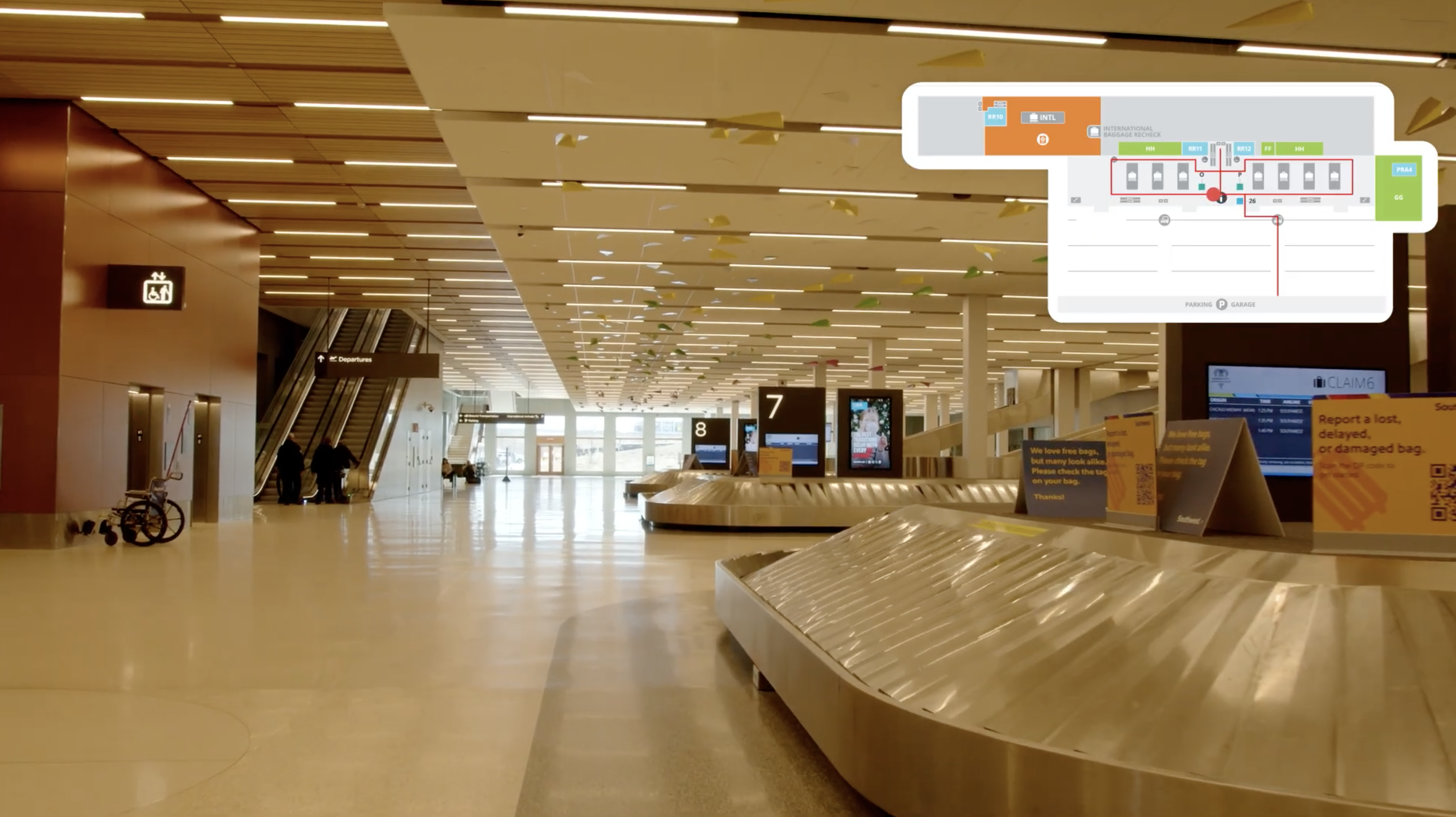 Terminal Tour for Arrivals