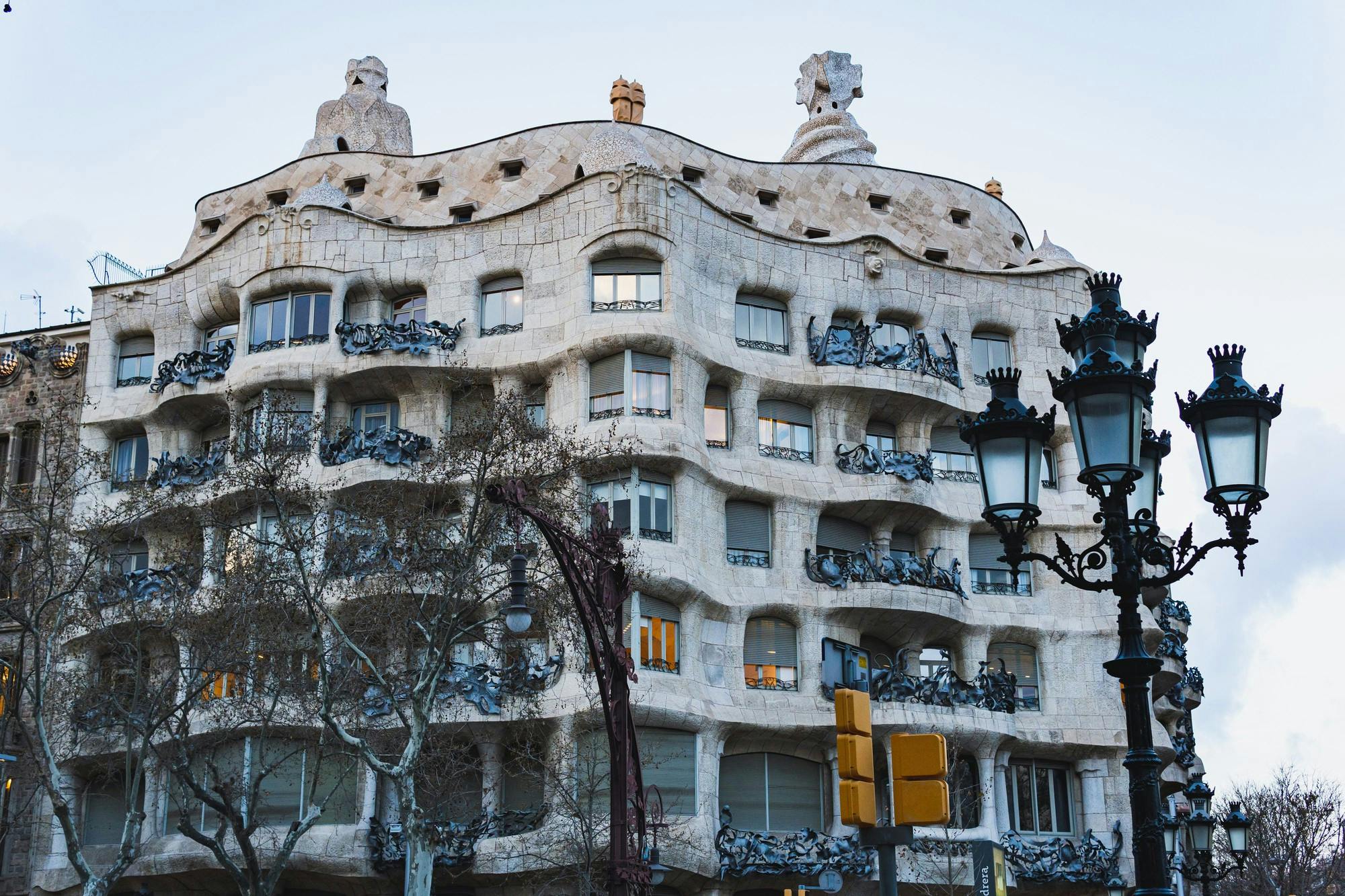 Casa Milà in Barcelona, Spain