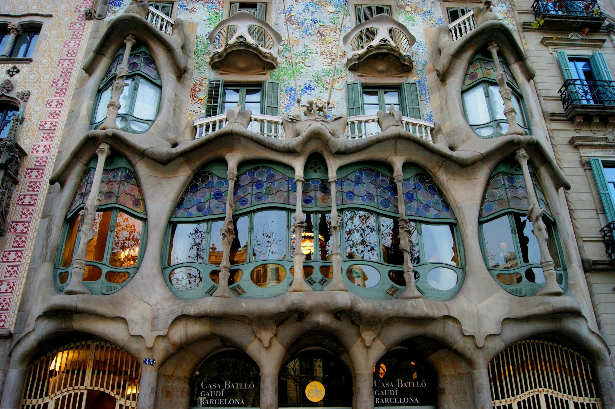 Casa Batllo Building in Barcelona