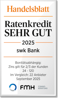 Siegel Ratenkredit SWK Bank