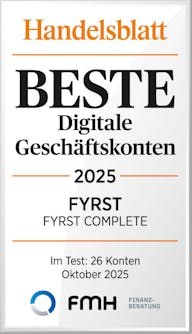 FYRST Siegel Digitale Geschäftskonten 2025