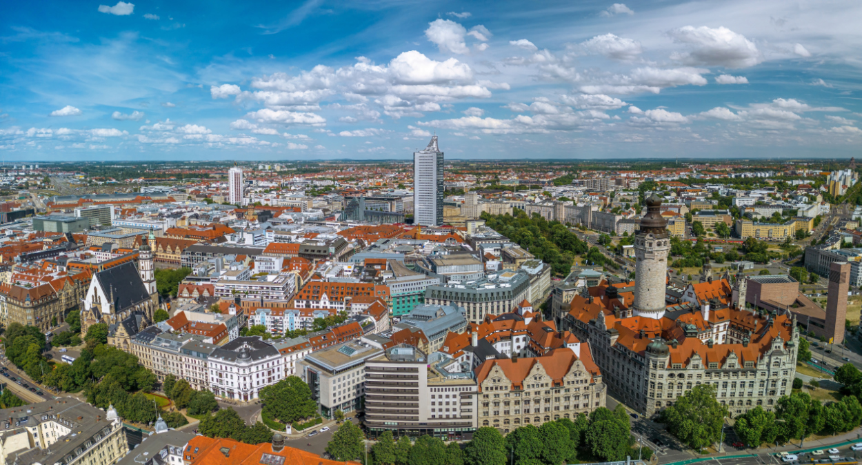 Leipzig Skyline