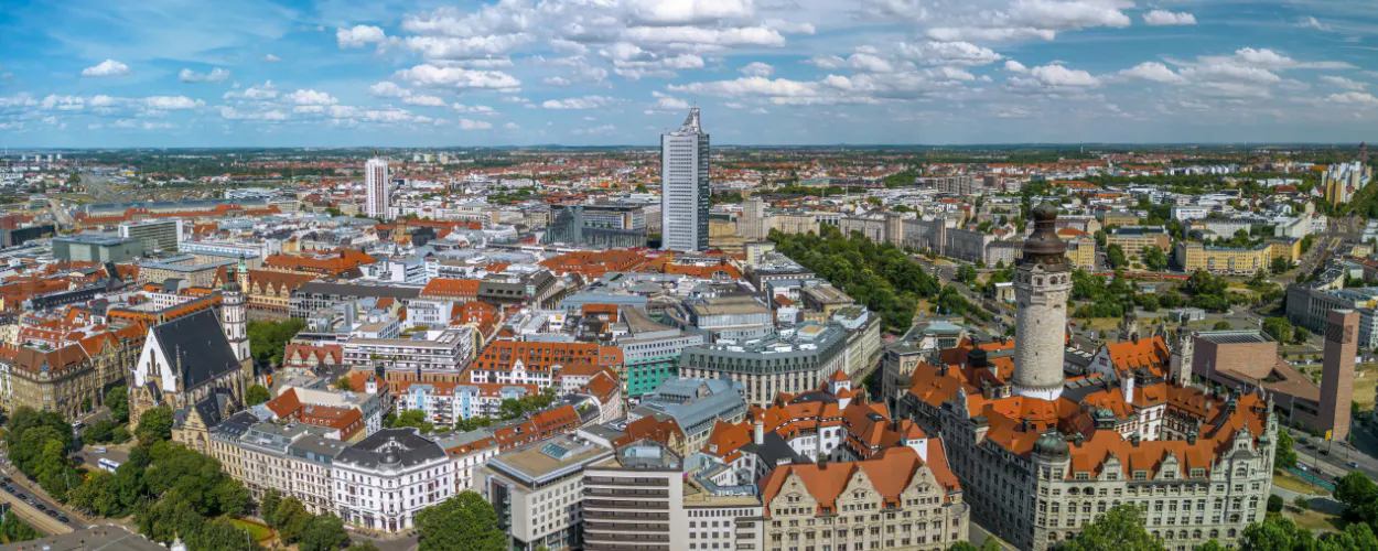 Leipzig Skyline