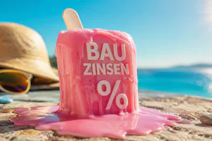 Bauzinsen schmelzen dahin