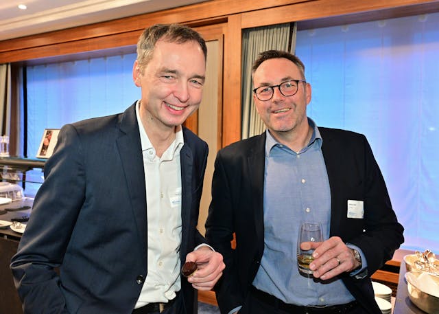 Rainer Hagenbucher und Rainer Wolf (Allianz)