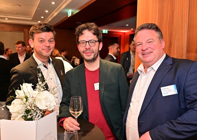 Marius Loy, Uli Höhmann und Michael Zürrer (PSD Bank Hessen eG)