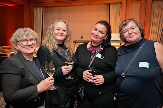 Beate Balke, Claudia Sydow, Jennifer Sämann und Dajana Gillmaier (FMH)