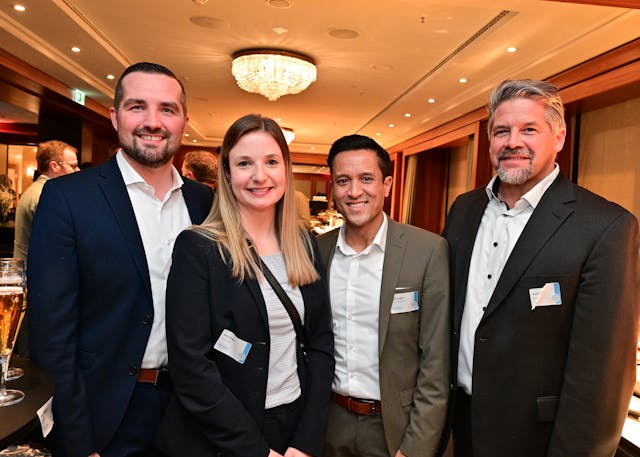 Mathias Mauer (Commerzbank AG), Katrin Siegert (Interhyp AG), Rainer Le Ngoc (Commerzbank AG), Bernd Gefrörer (Interhyp AG)