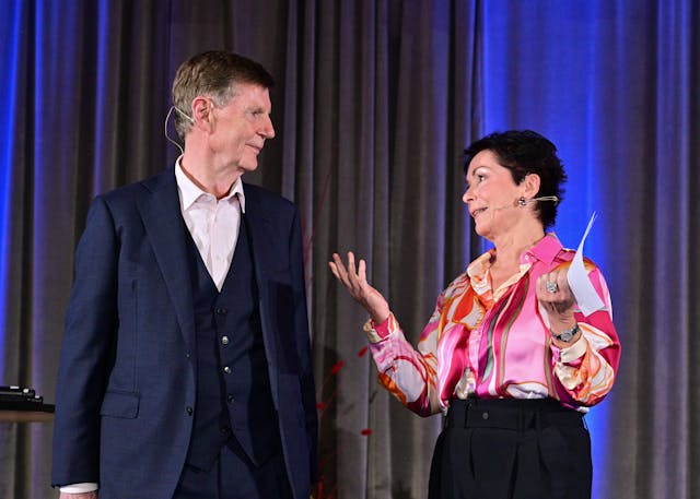 Max Herbst und Beate Hoffbauer blicken auf 17 gemeinsame Preisverleihungen zurück