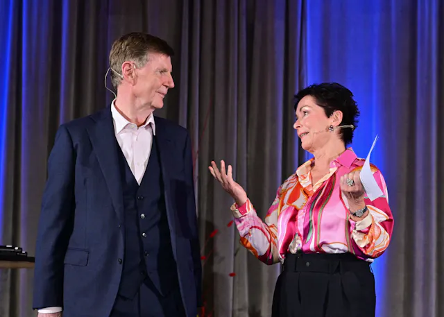 Max Herbst und Beate Hoffbauer blicken auf 17 gemeinsame Preisverleihungen zurück