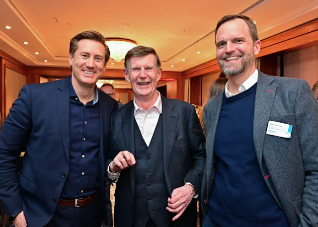 Dr. Sebastian Röhl (DVAG Vermögensberatung), Max Herbst, Michael Neumann (Dr. Klein Privatkunden AG)