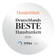 Runder Siegel, Deutschlands Beste Hausbanken 2025