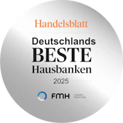 Runder Siegel, Deutschlands Beste Hausbanken 2025