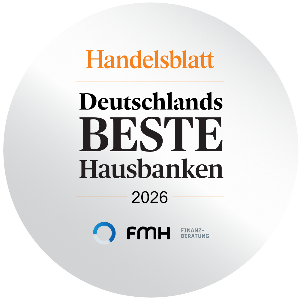Runder Siegel, Deutschlands Beste Hausbanken 2026