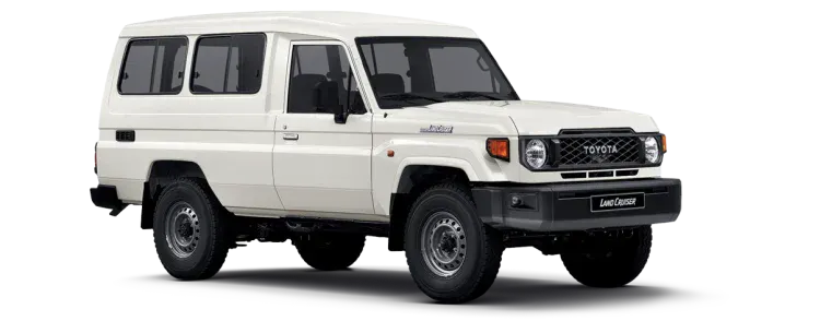 Standard LC 78 Series white vehicle preview