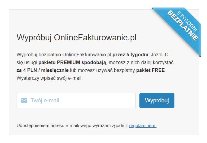 Zaloguj się do OnlineInvoicing.pl