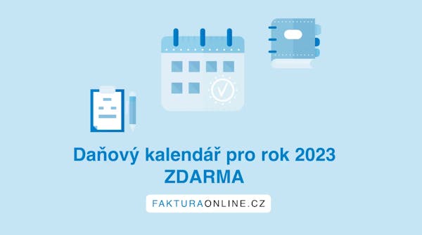 Daňový kalendář pro rok 2023 