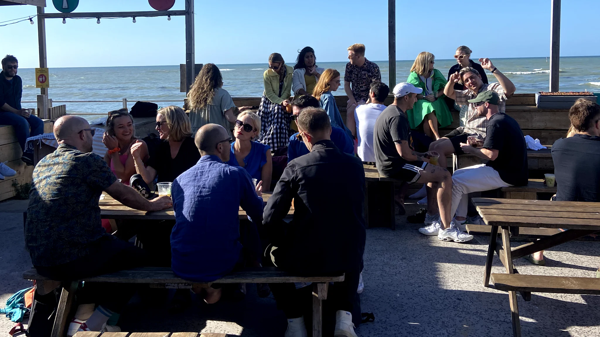 Fold7 employees outside