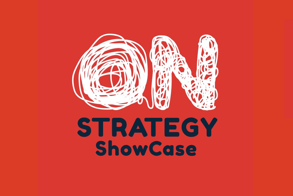 On strategy showcase logo