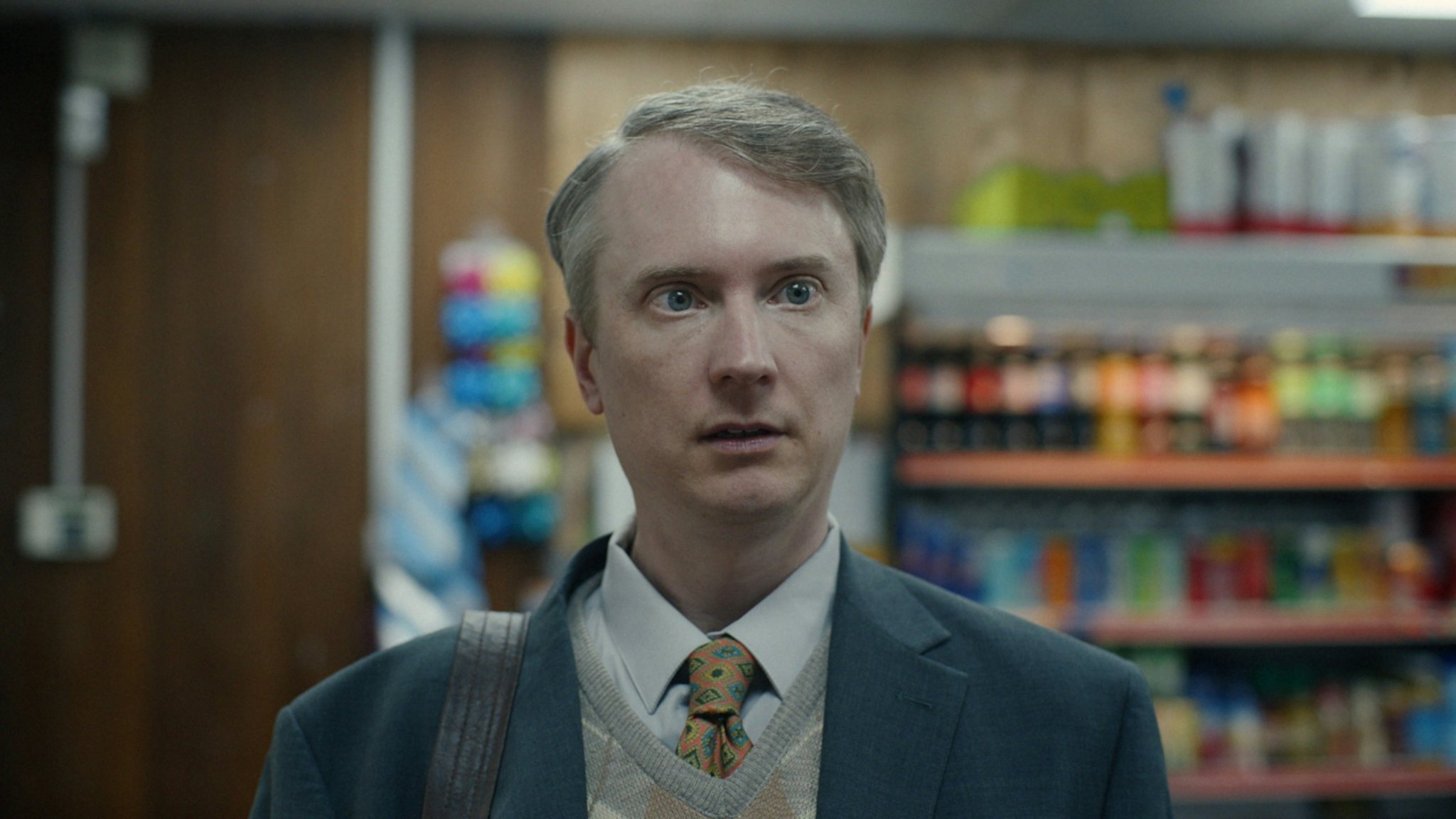 Image of a man from Audible Laugh Through It Mr Funny Guy campaign