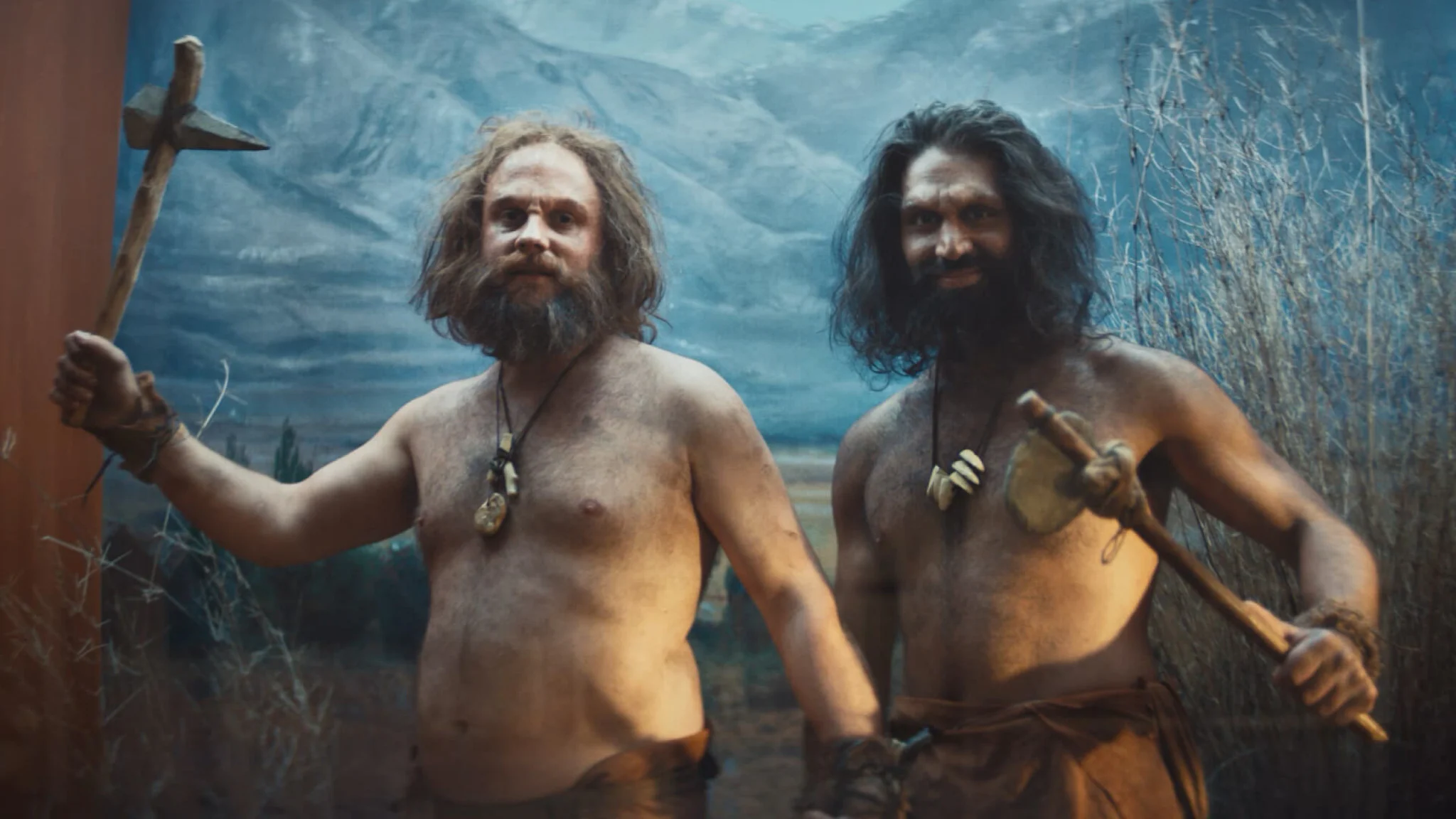 Caveman image from Audible Have You Heard Ad Campaign
