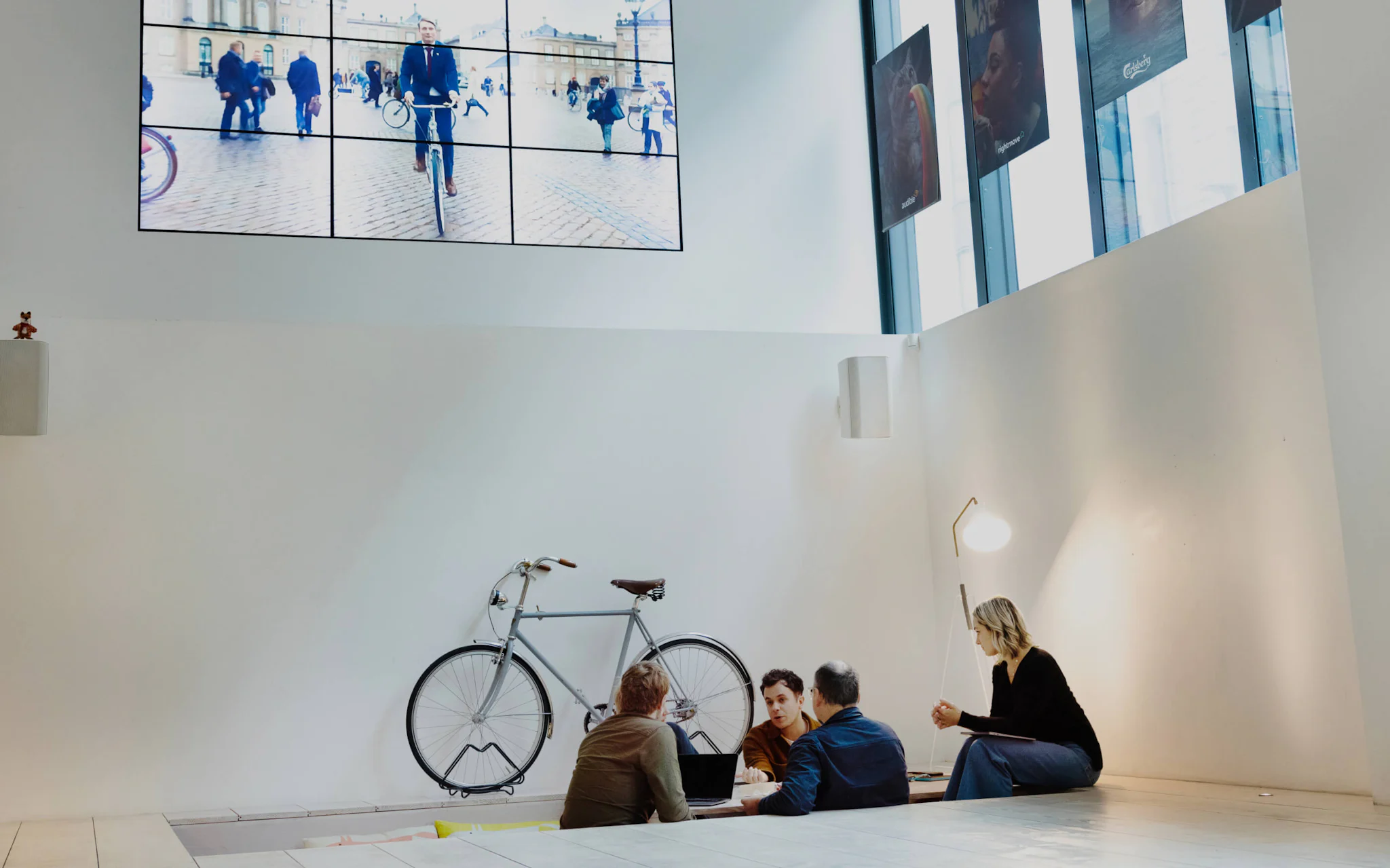 Fold7 offices - employees in a meeting