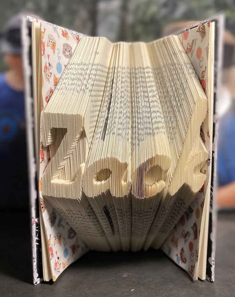 Zack Name Book combination fold