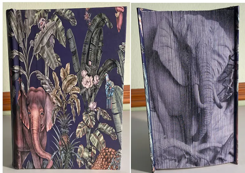 Majestic Elephant - photo strip book