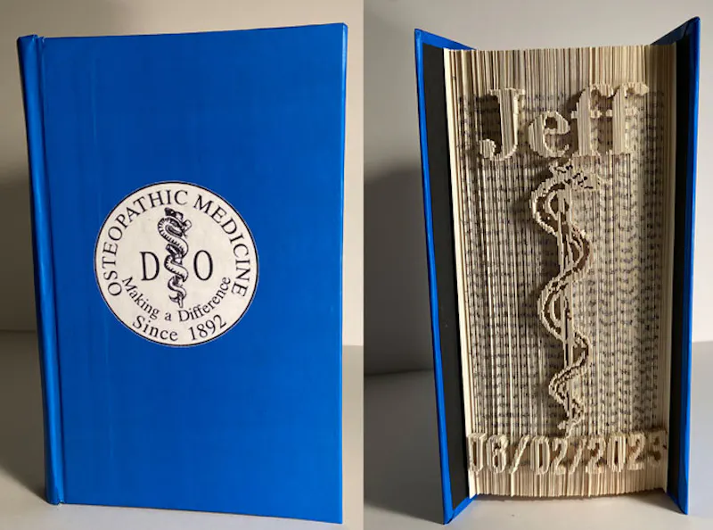Commissioned book for graduation