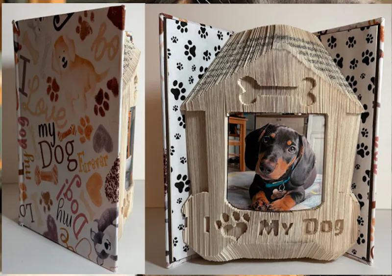 I Love My Dog Photo Frame