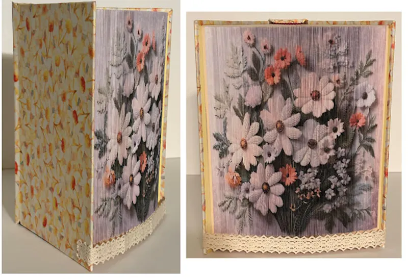Fore-edge - Flowers