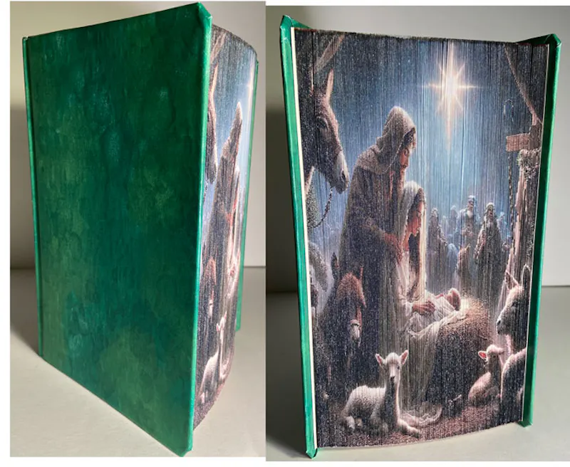 Nativity Fore-edge Photo Strip