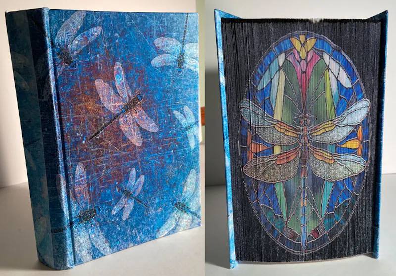 Stained Glass Dragonfly