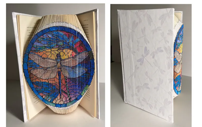 Dragonfly - Fore-edge Combi fold