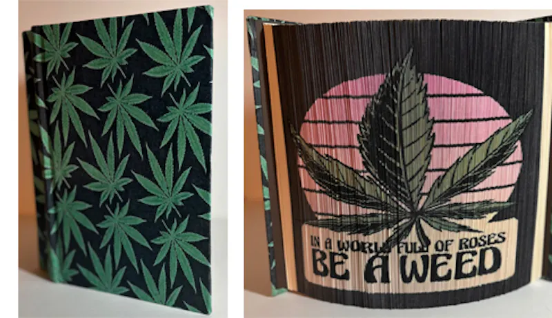 Be A weed photo strip book