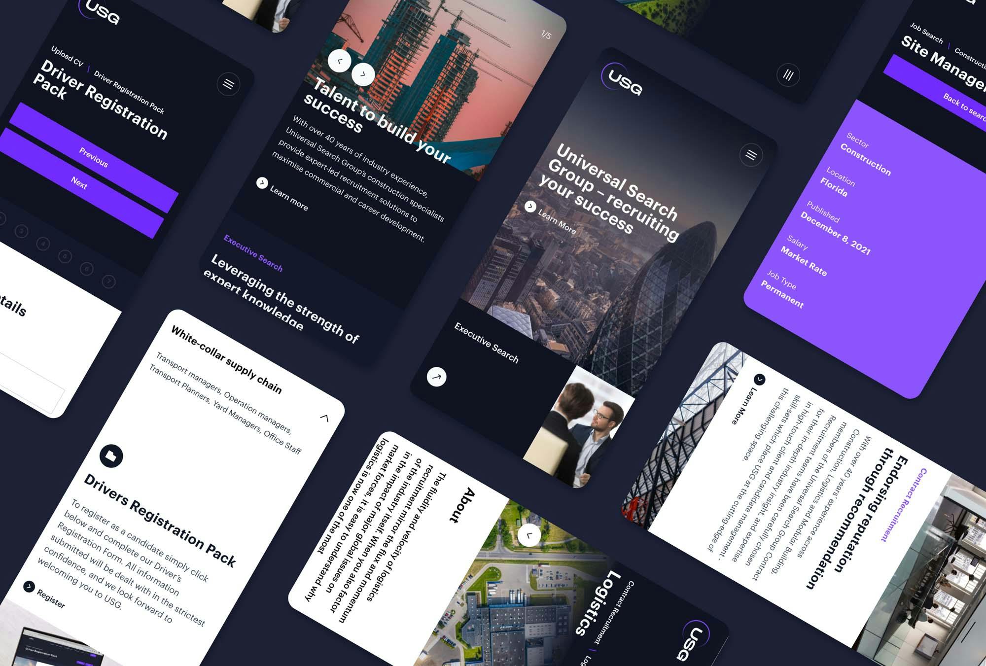 recruitment web design