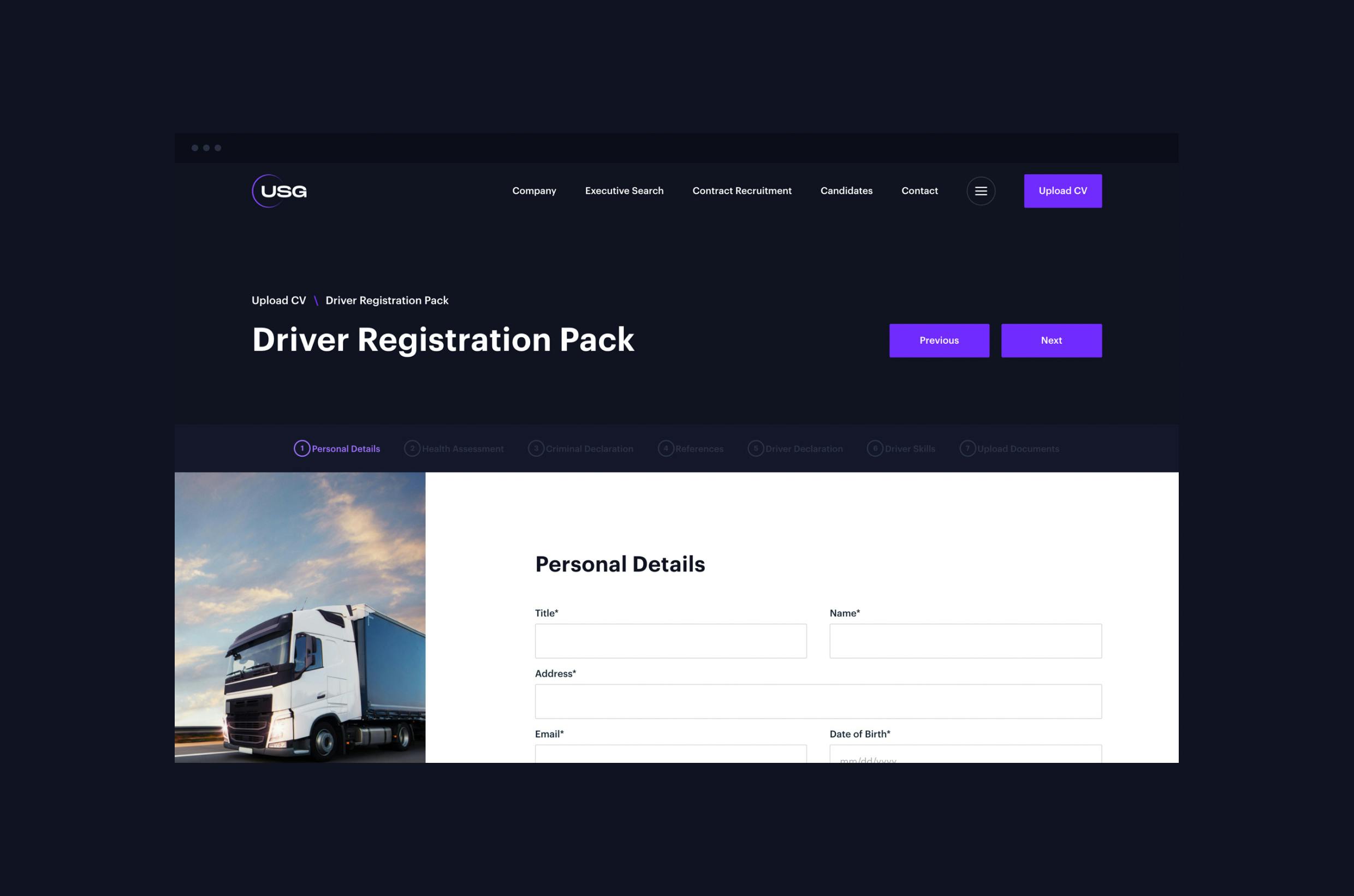 website development recruitment