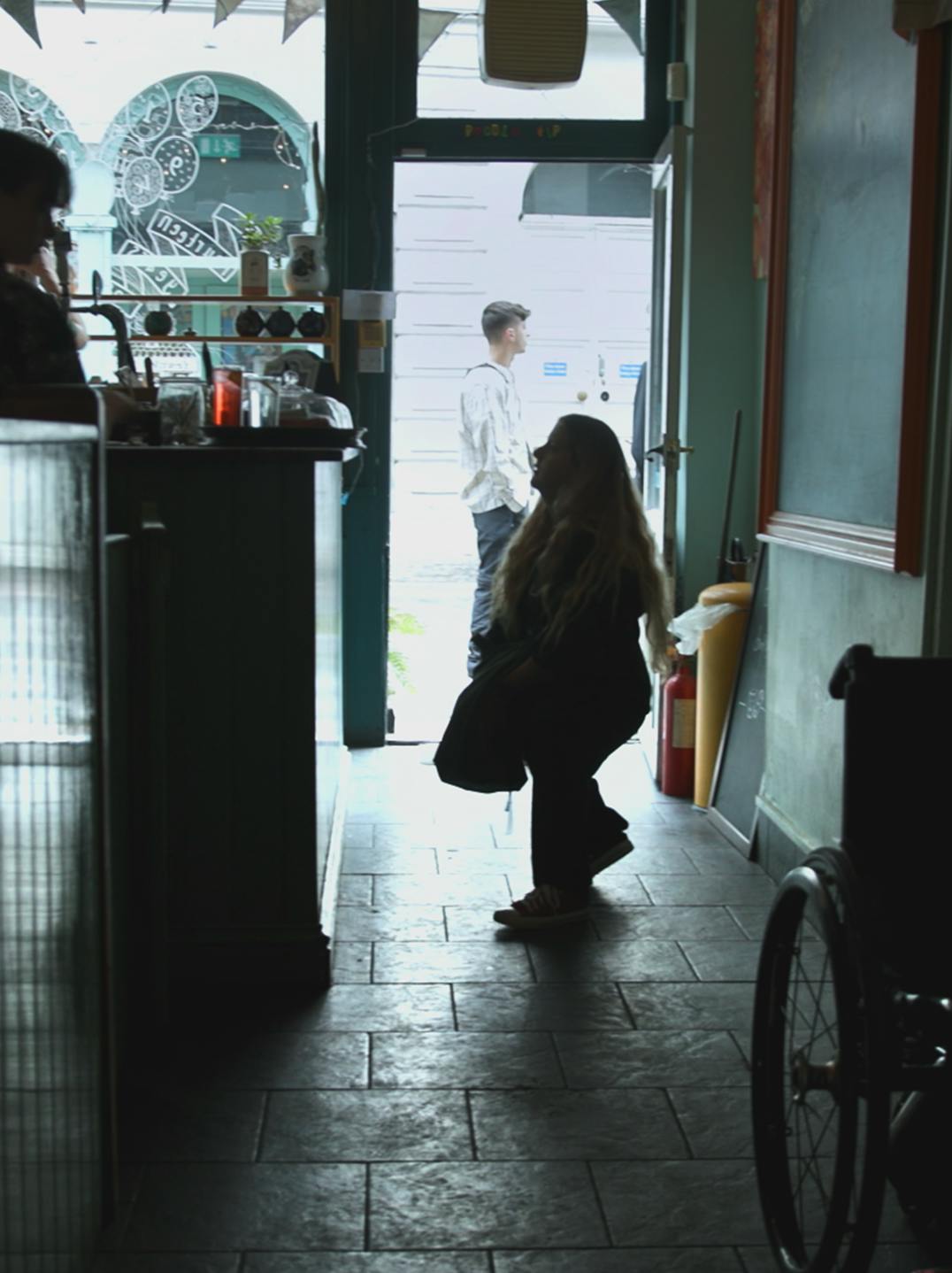 Ella Glendining in bikini on beach