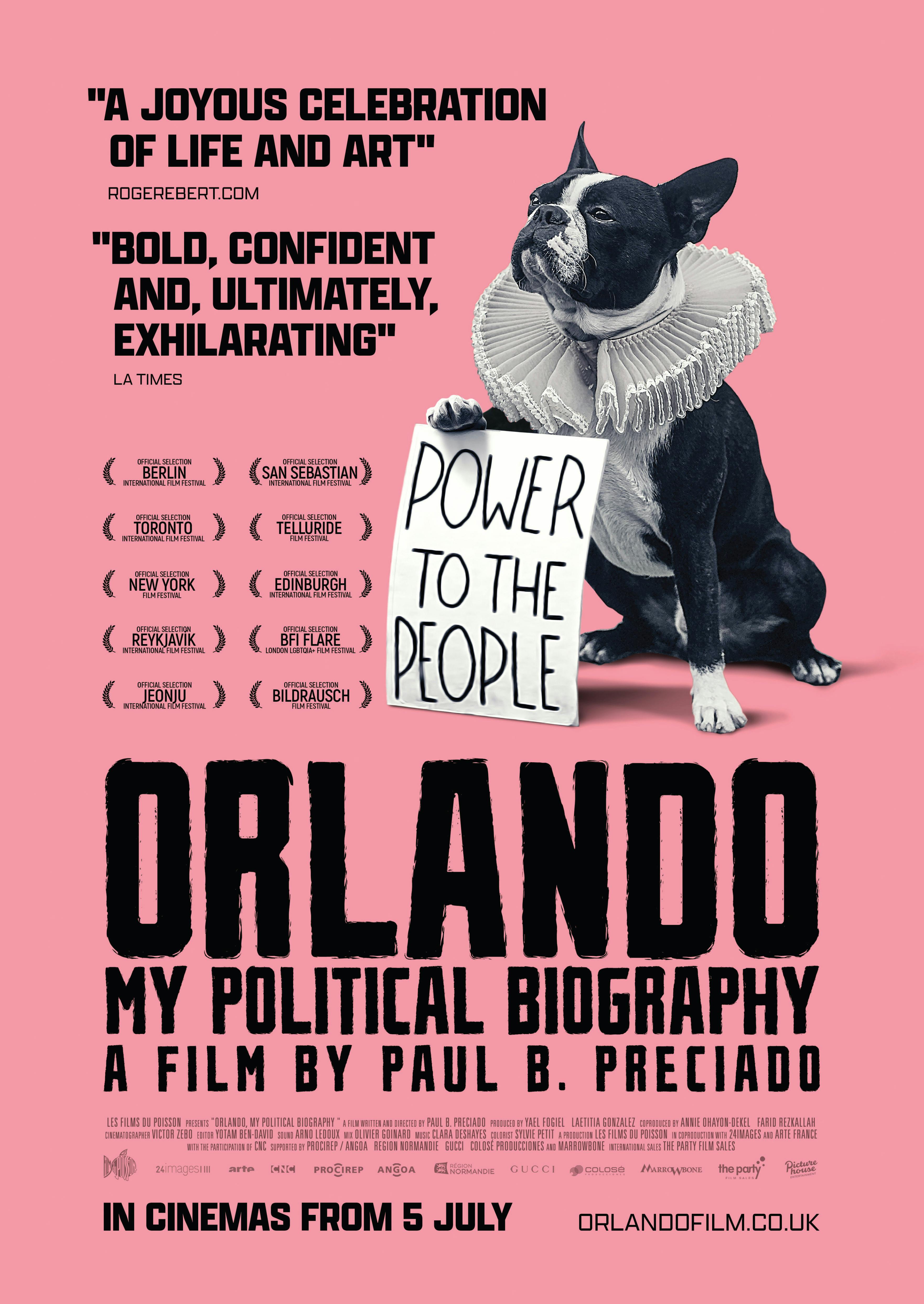 Orlando, My Political Biography - Folkestone Documentary Festival