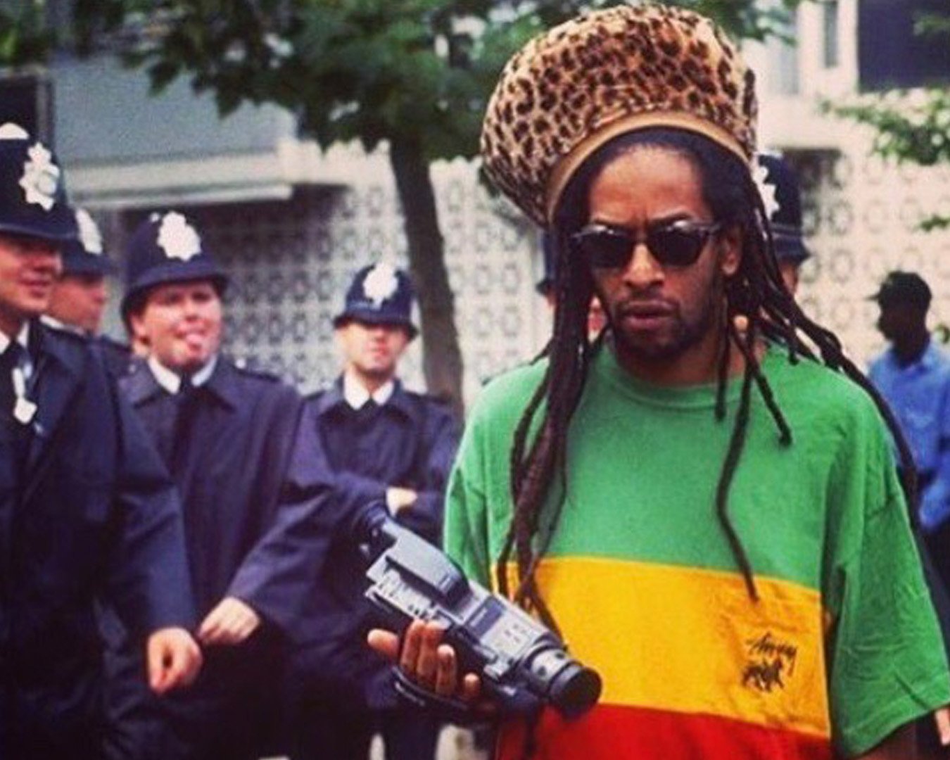 Still from film Rebel