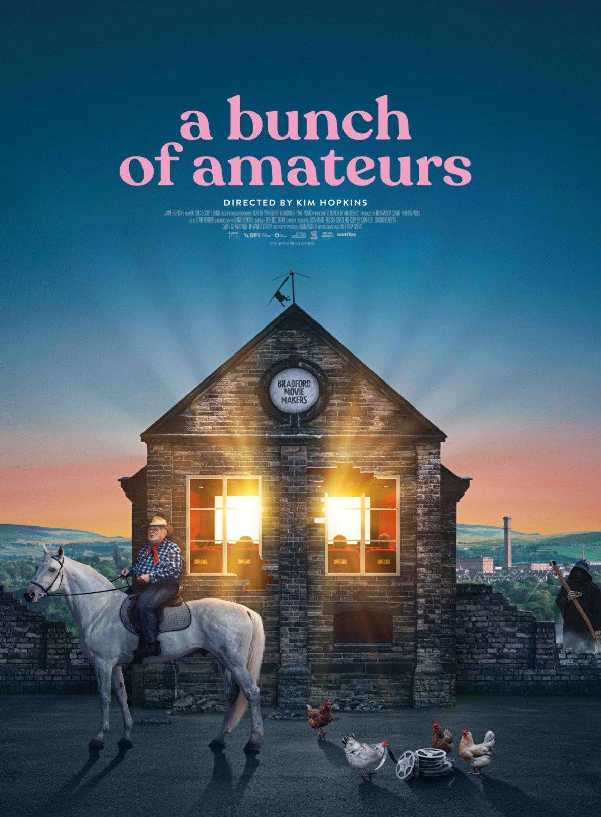 elderly man in superhero costum