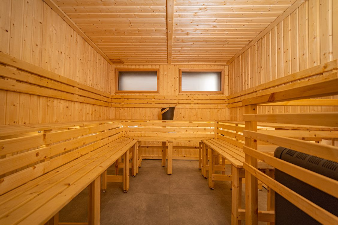Sauna interior