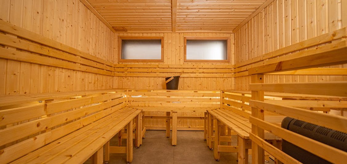 Sauna interior