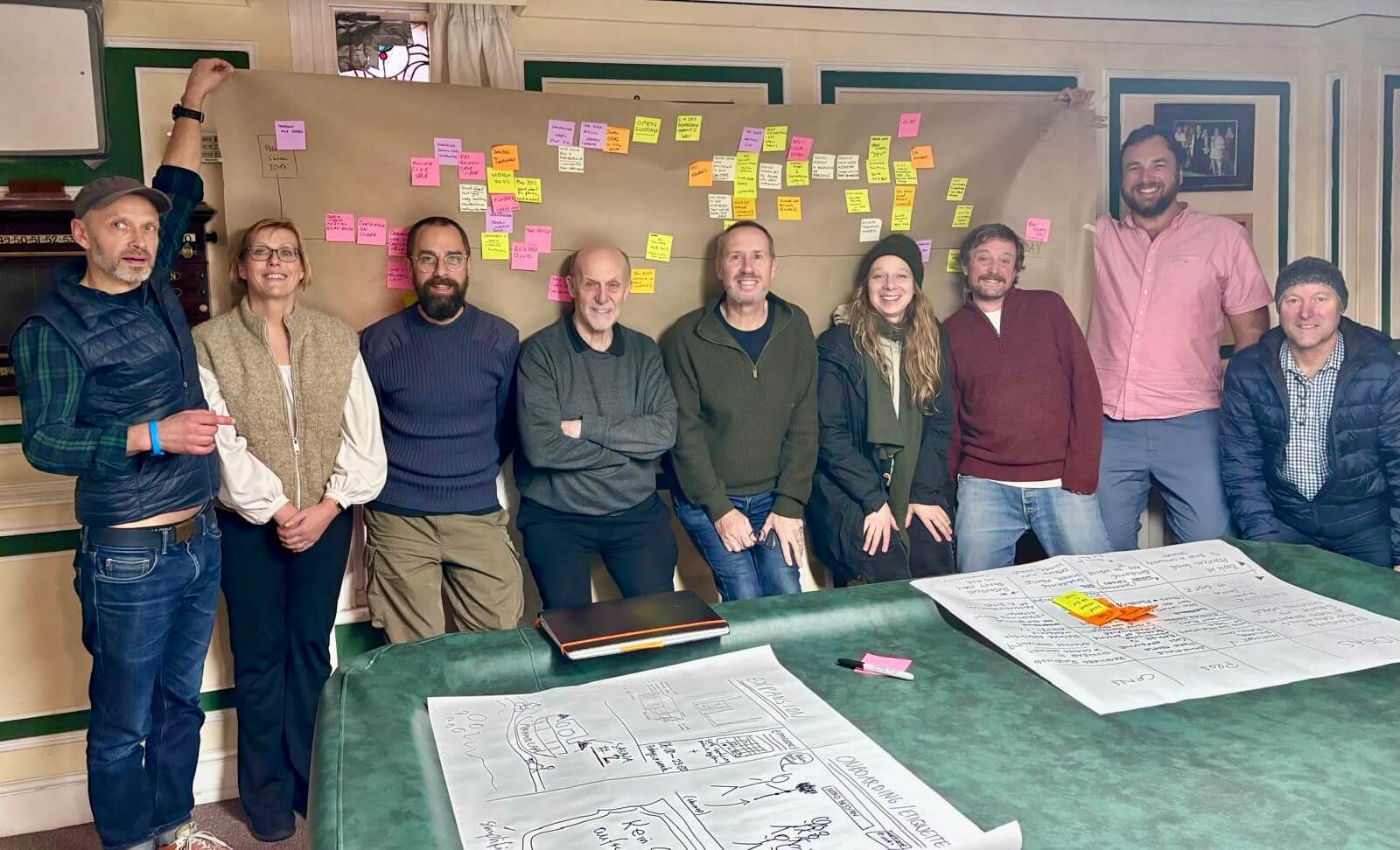 Folkestone Sea Sauna Workshop Attendees