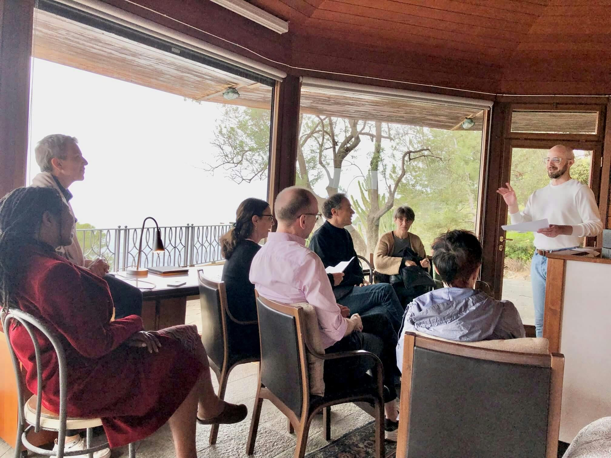 Riunione in corso alla Fondazione Bogliasco