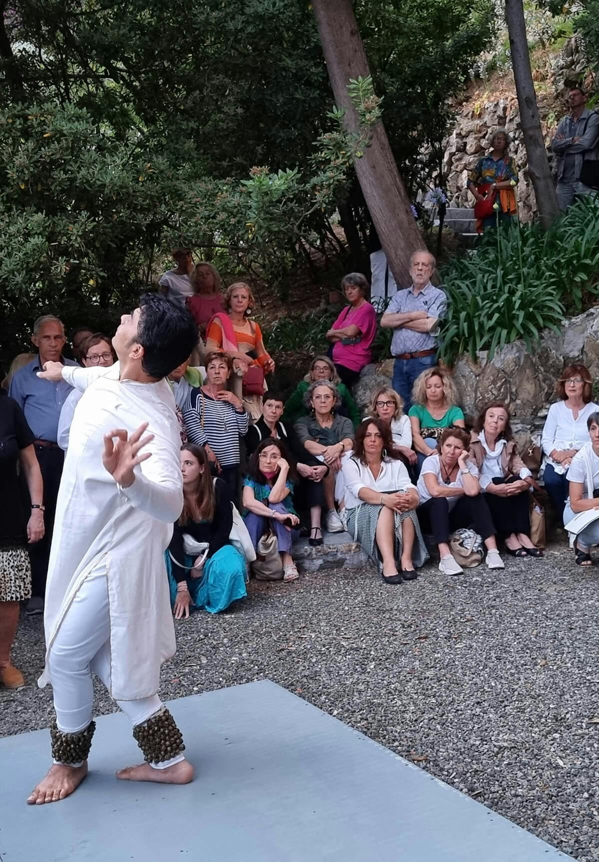 Esibizione alla Fondazione Bogliasco