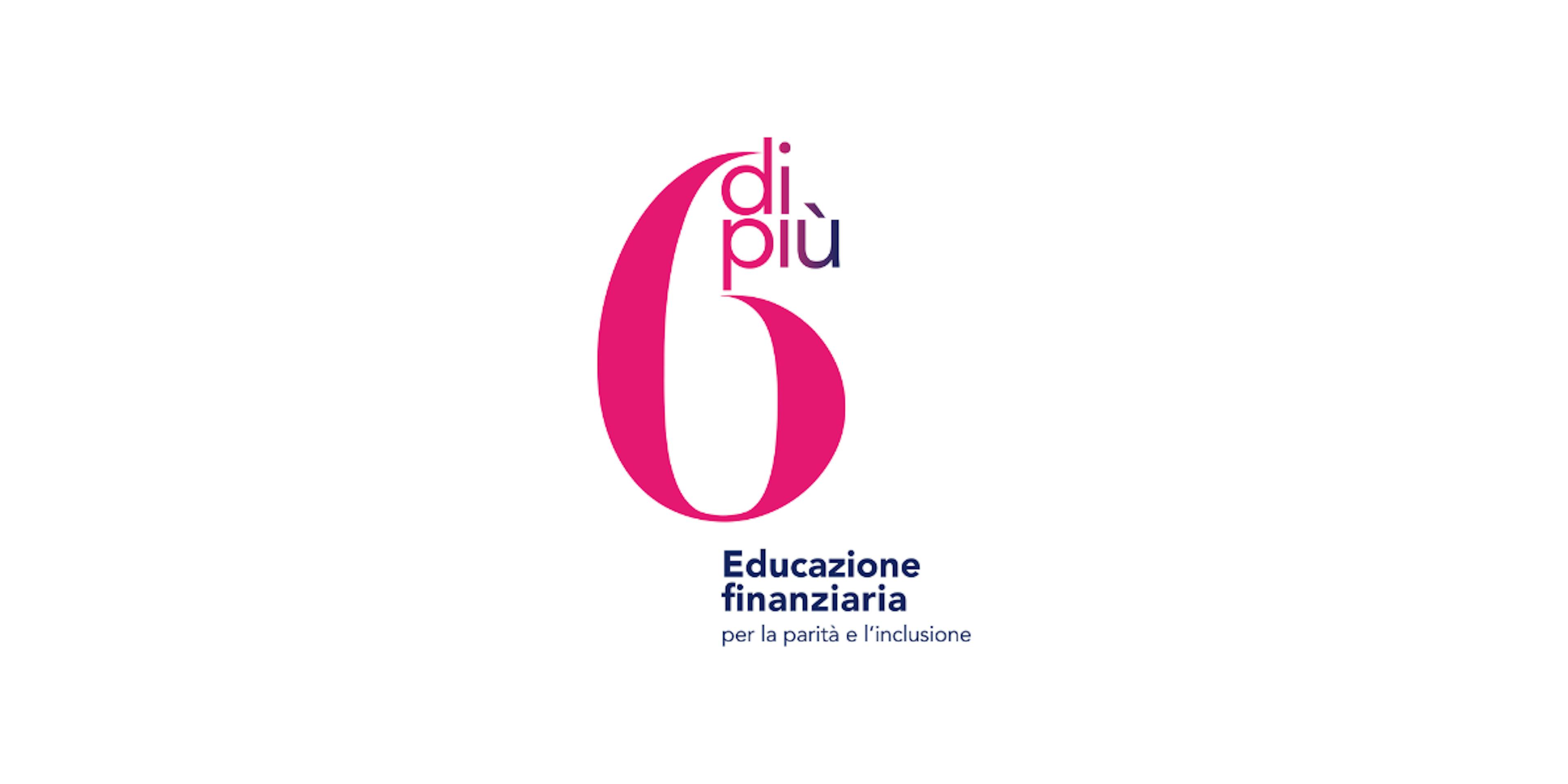 Logo 6 di più con 6 in rosa