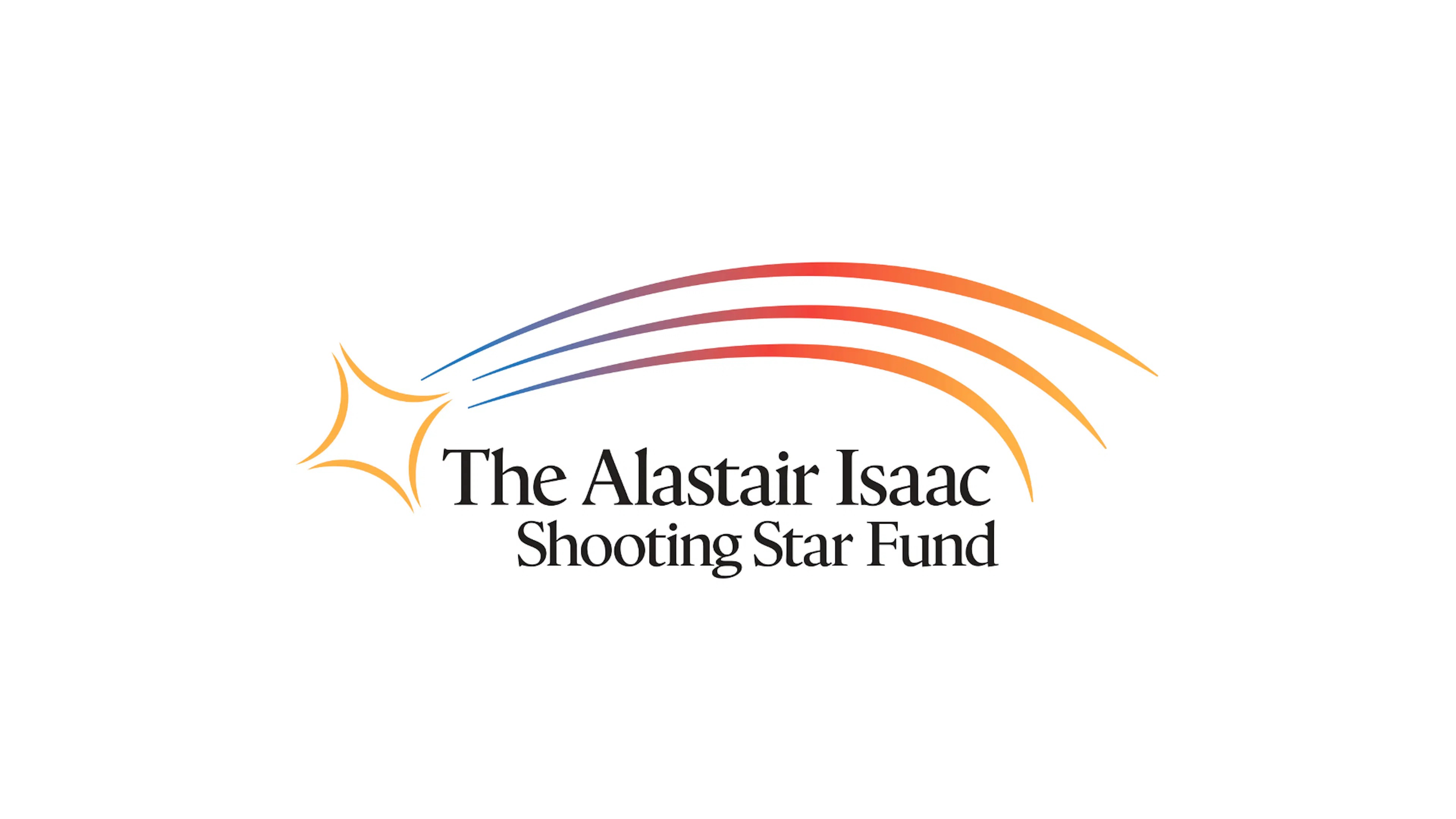 Logo stella cadente - The Alastair Isaac Shooting Star Fund