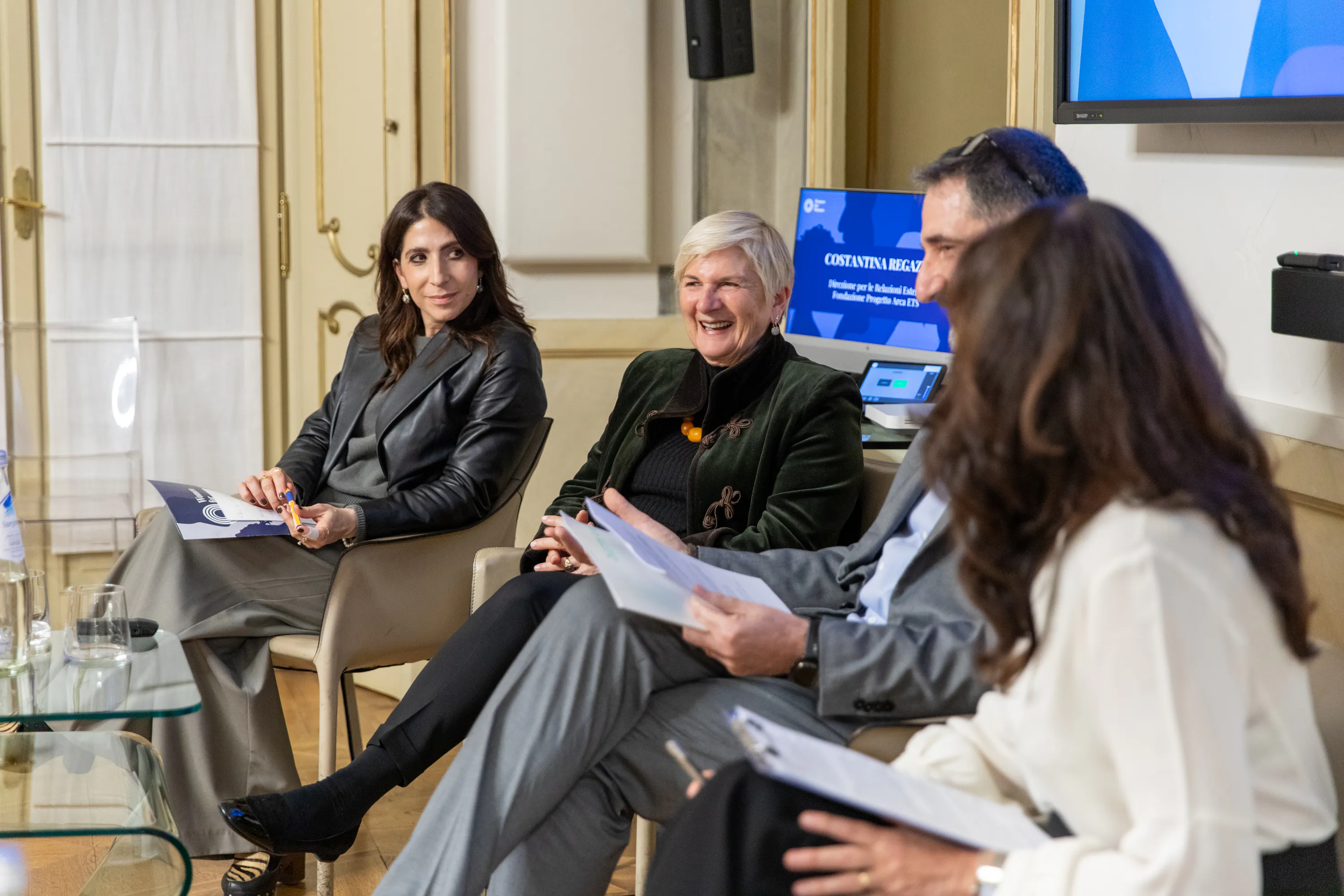Anna Agosta, Costantina Regazzo e Francesco Reale